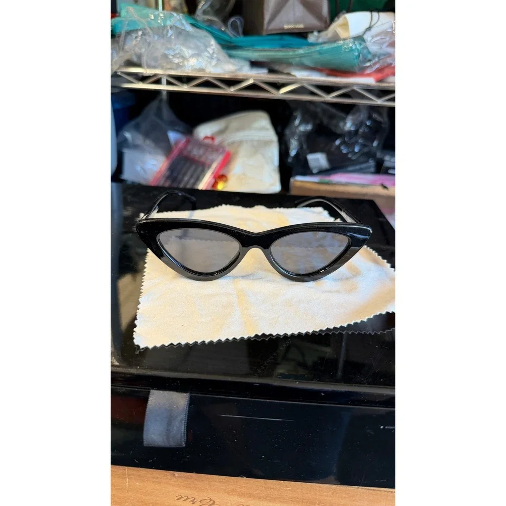 Le Specs Adam Selman The Last Lolita Cat-Eye Sunglasses Black